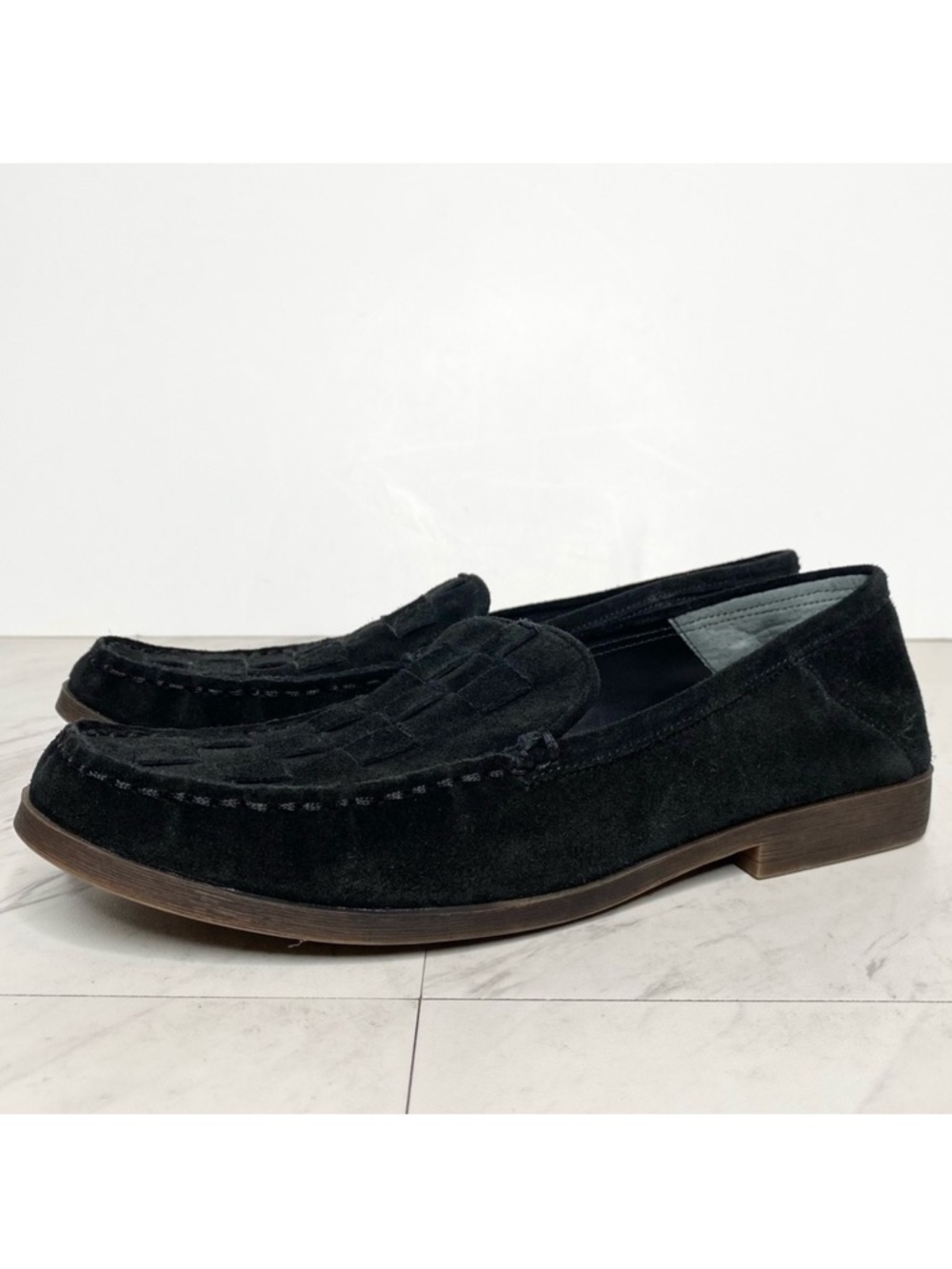 Franco Sarto Marah Black Suede Loafer 8M
